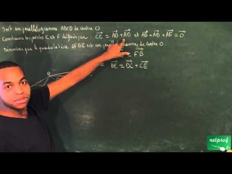 422 / Vecteurs / Construire des points et démontrer avec les vecteurs
