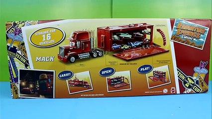 Radiator Springs Classic Mack Playcase Holds 16 Disney Cars Custom Lightning McQueen Just4fun290