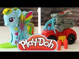 Kucyk My Little Pony - Wóz strażacki BOOMER - CIastolina PLay Doh - Baw się z nami