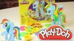 Kucyk Rainbow Dash - Ciastolina Play Doh - CAŁOŚĆ - Baw się z nami