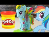 Kucyk Rainbow Dash - Ciastolina Play Doh odc.2 - Baw się z nami