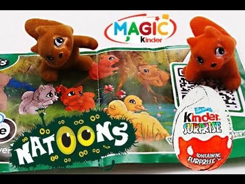 Muchomor, miś natoons- Jajka nieszpodzianki- Baw się z nami