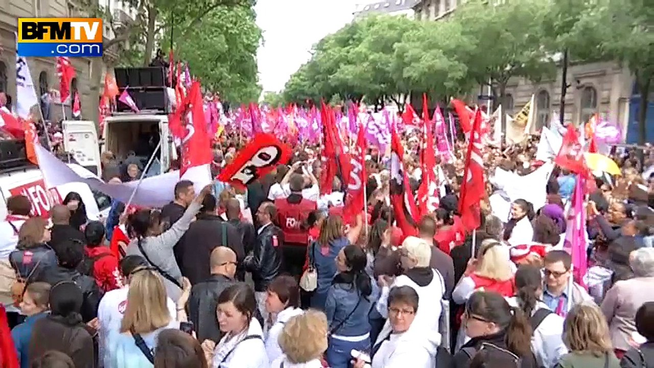 Les hôpitaux de Paris en grève contre la réorganisation des 35 heures