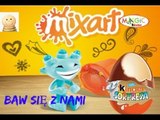 Baw się z nami- Jajka niespodzianki-3 zabawki-Mixart