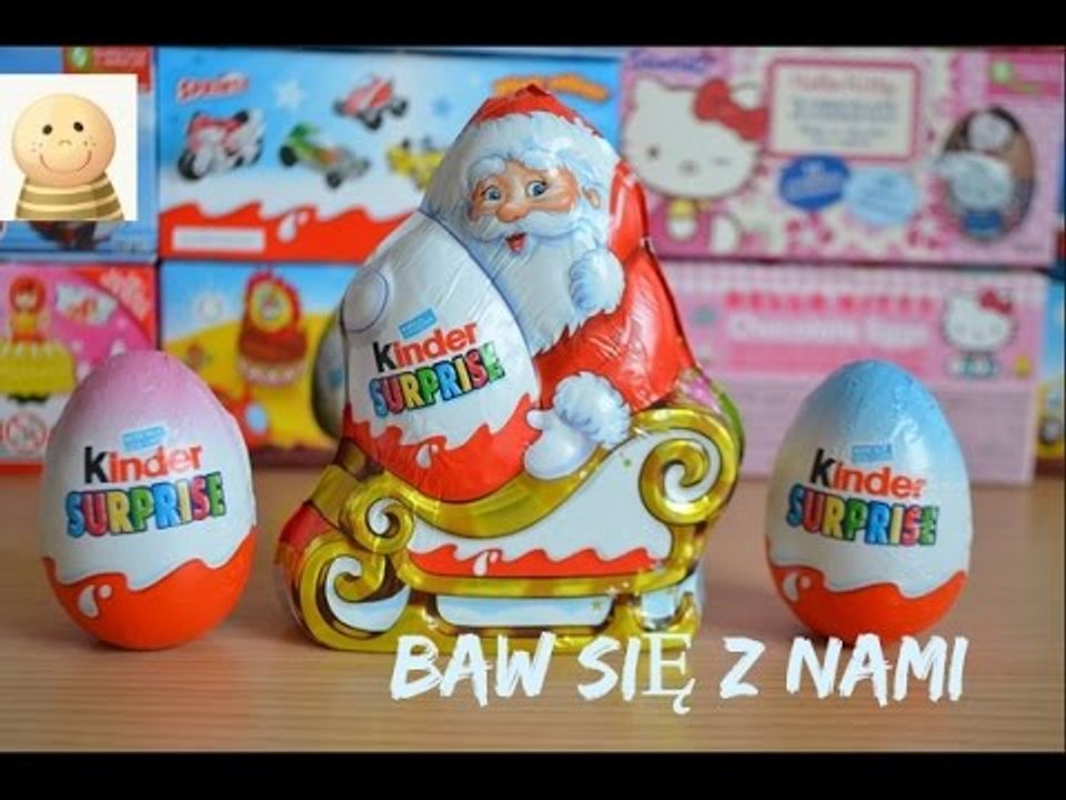 Baw się z nami: Boże Narodzenie  Świąteczne jajko kinder niespodzianka