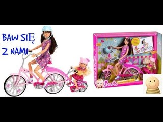 Wycieczka rowerowa Barbie i jej siostry Chelsea- bawCIE sie z nami