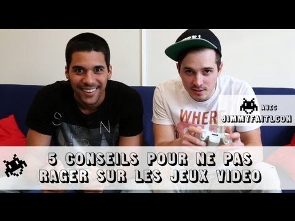Jimmy fait l'con - 5 conseils pour ne pas rager sur les jeux vidéo ("J'ai demandé à un grand")