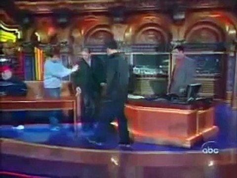 Matt Stone and Trey Parker on Jimmy Kimmel in 2003 (No blood for oil!)