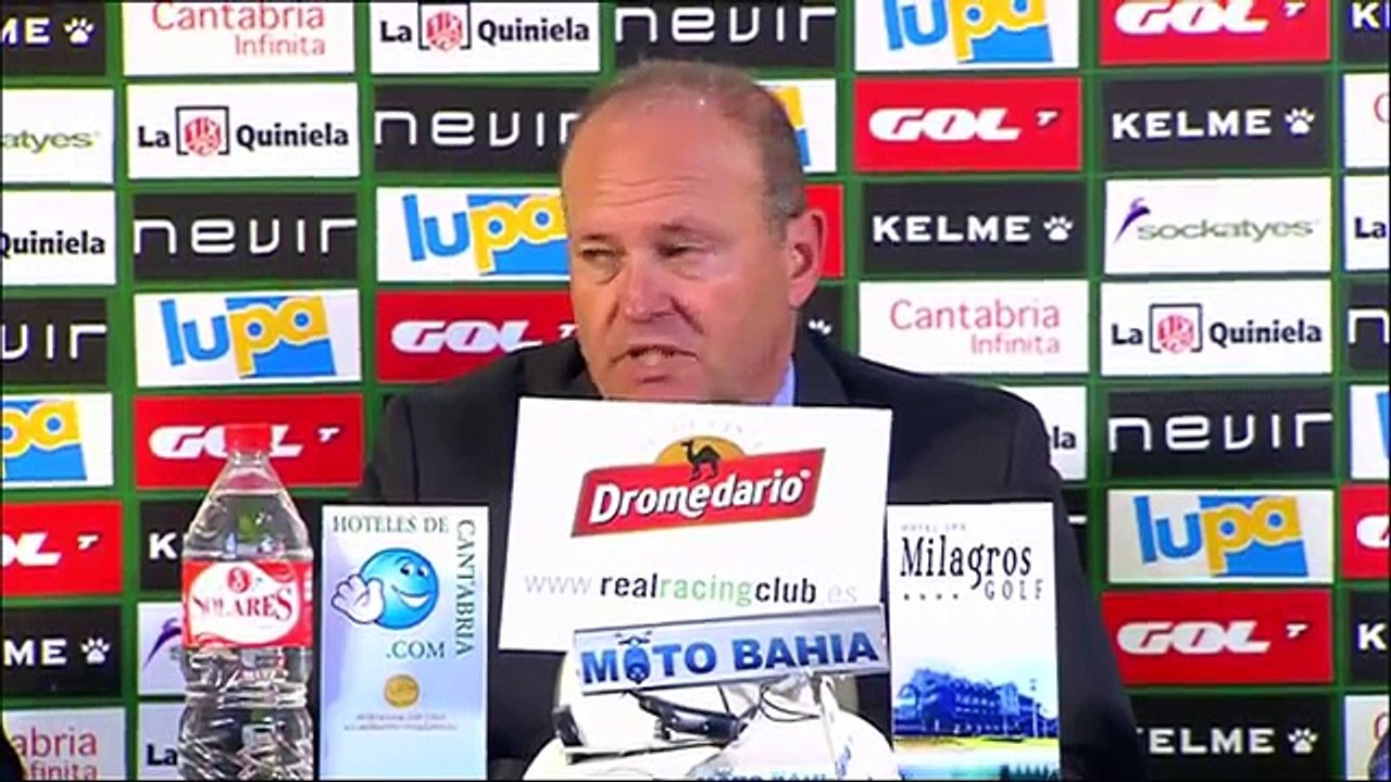 Rueda de prensa de Mel tras el Racing de Santander (2-4) Real Betis