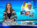 El turismo se prepara para visita del papa Francisco a Ecuador