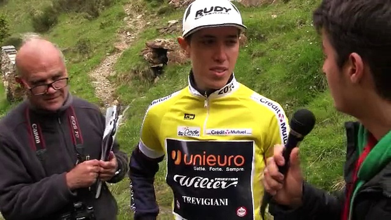 Ronde de l'Isard 2015 - Interview de Simone Petilli (Team Unieuro)