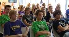 Eerste les in gevaren internet op het Maurik College in Vught