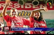 Nadine Heredia es citada al Congreso para la próxima semana