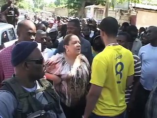 Vizit Premyè Dam nan Sophia Martelly ak Olivier Martelly nan Maren jounen Samdi 27 oktòb 2012 la