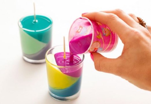 Aprende a hacer velas decorativas con crayones en 5 minutos