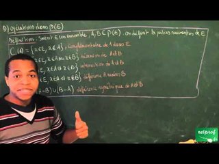 AAI / Ensembles et applications / Opérations dans P(E)