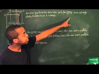 401 / Géométrie dans l'espace / Dimensions d'une section