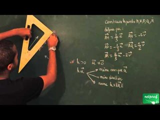 412 / Vecteurs / Produit d'un vecteur non nul par un réel k