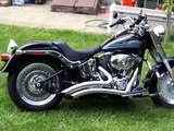 09 HARLEY FATBOY vance & hines BR