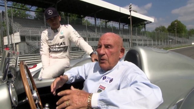 MERCEDES-AMG PETRONAS @ MILLE MIGLIA 2015 Lewis Hamilton & Sir Stirling Moss