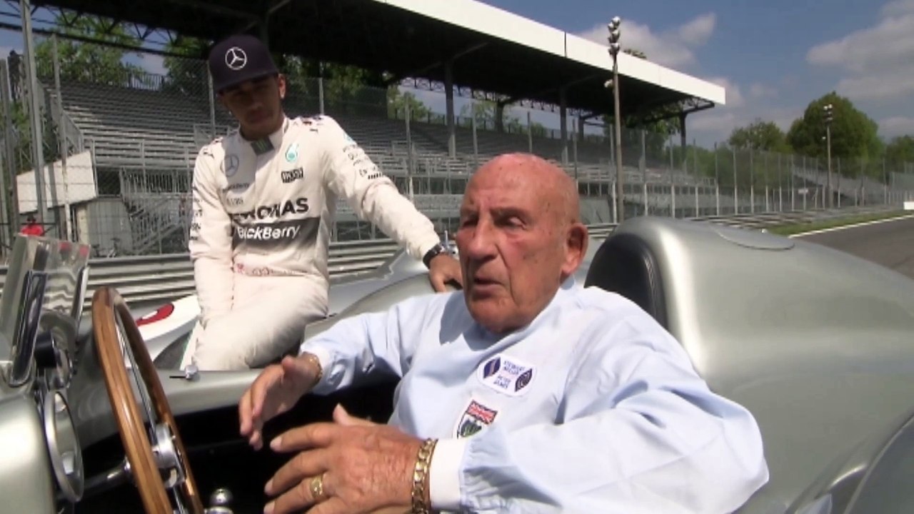 MERCEDES-AMG PETRONAS @ MILLE MIGLIA 2015 Lewis Hamilton & Sir Stirling Moss