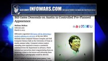 Bill Gates Confronted by Infowars Reporter