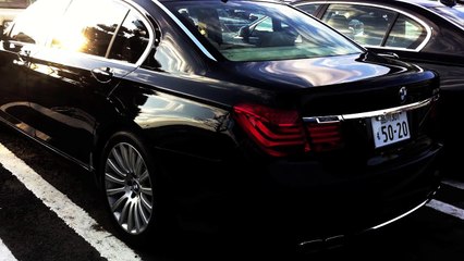 2010 BMW 760Li 0-100km/h, Handling, Acceleration to 230km/h. Japan.