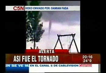 Trombas en el Rio de la Plata