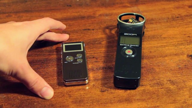 Zoom H1 vs Cheap eBay Audio Recorder