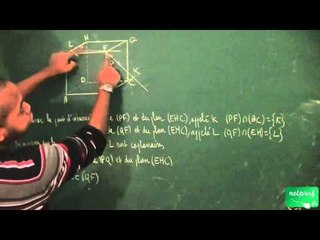 363 / Géométrie dans l'espace / Intersection d'une droite avec un plan (6)