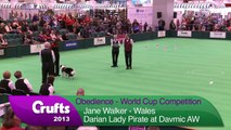 Obedience World Cup - Round 3 - Day 4 - Crufts 2013 (Wales, England & Canada)