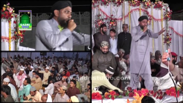 Asan Ali Ali kehna a Muhammad Usman Qadri at mehfil naat Noor ki Barsat 2015 Bhalwal Sargodha