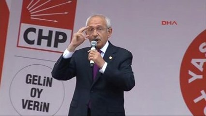 Karabük - CHP Lideri Kılıçdaroğlu Partisinin Karabük Mitinginde Konuştu 2