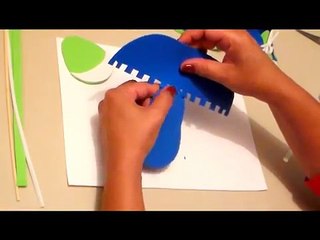 ZAPATITO DE NIÑO PARA BABYSHOWER (DULCERO DE FOAMY) / BABYSHOWER SHOE