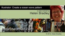 Create Wave Patterns in Illustrator- Making Seamless Pattern Tiles