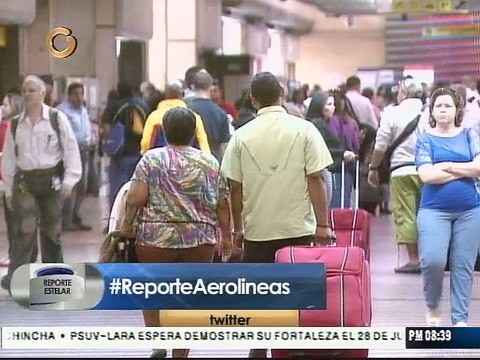 Reporte Estelar discutió situación de las aerolíneas en el país