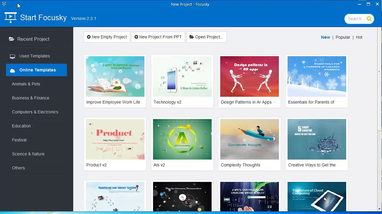 Using Free Presentation Tool Focusky to Shine Your Perfect Presentations