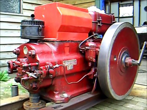 deutz motor MAH 320 eerste start