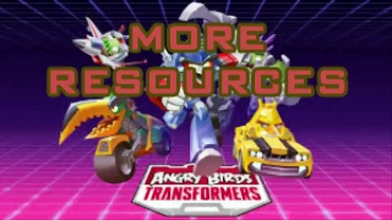 Angry Birds Transformers Hack Coins