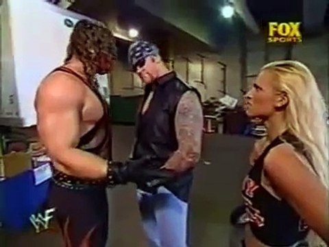 WWF Raw Is War (2001) The Undertaker And Kane In The Parking Lot Talking About DDP's Shrine
