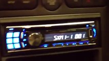 2007 Ford Mustang Alpine Radio Install CDE-124sxm Sirius Satellite Metra Shaker