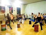 Stage de Doun Danse et danse africaine traditionnelle avec Olivier Fahé (de Côte d'Ivoire) Nov 2013