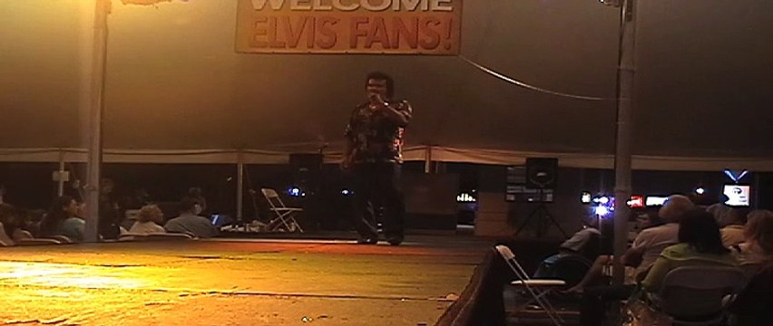 Bill J Brooks sings 'Amazing Grace' Elvis Week 2006