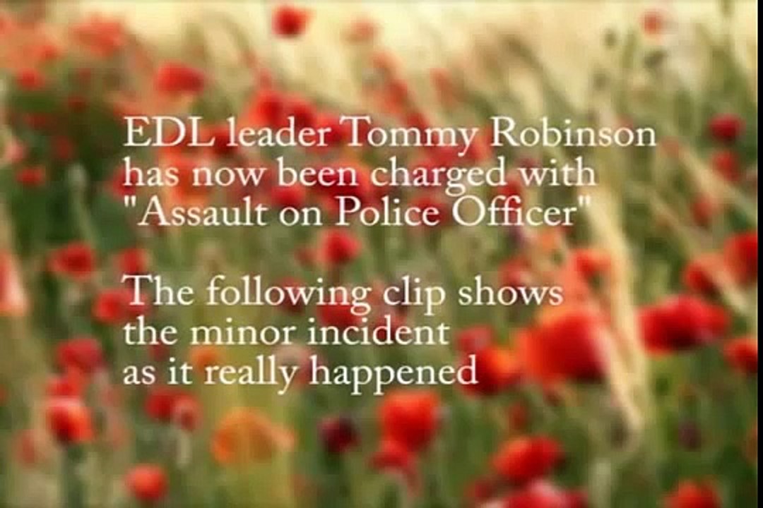 Tommy Robinson Stopping Poppy Burners - Update 12th Jan all charges dropped