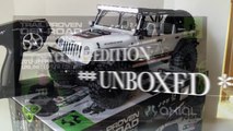 New Axial Jeep 2012 Wrangler Unlimited C/R Edition**UNBOXED**Pure RC 4x4 Tybo's RC Motorsports