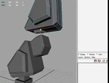 Maya modeling timelapse : Speed modeling a robot for a video game project