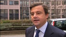 Carlo Calenda Deputy Minister of Economic Development of Italy at the Foreign Affairs Counci