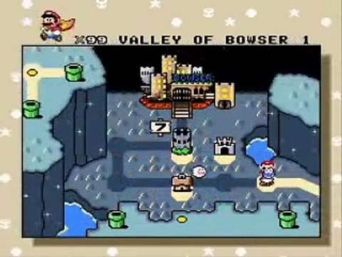 Super Mario World (SNes) - Valley of Bowser 1