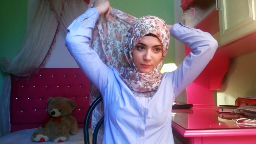Everyday Hijab tutorial #2 (maxi scarf)
