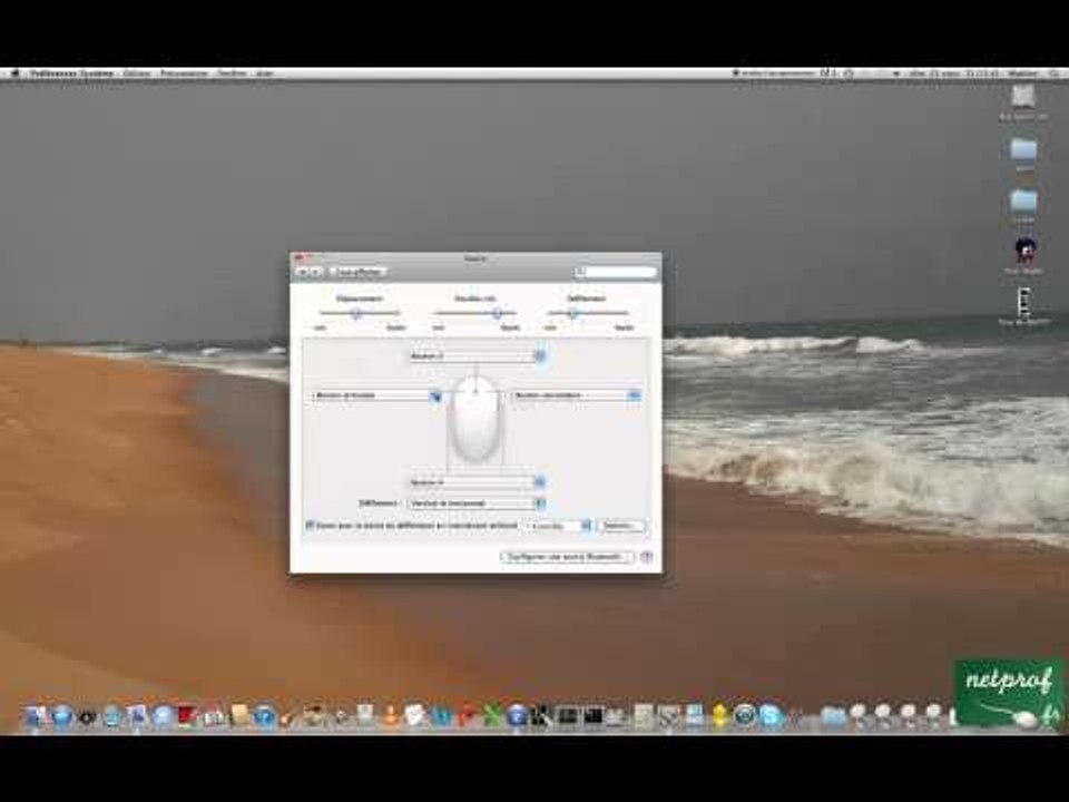 Instaurer le clic droit à la souris